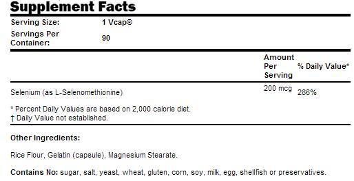 Selenium 200 McG - 90 Kapselen