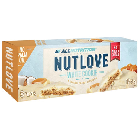 NutLove White Cookie | Caramel, Peanut & Coconut - 128 грама - Feel You