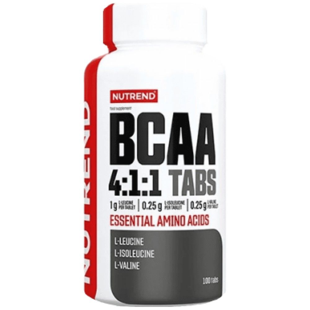 BCAA 4: 1: 1 Tabs - 100 Pëllen