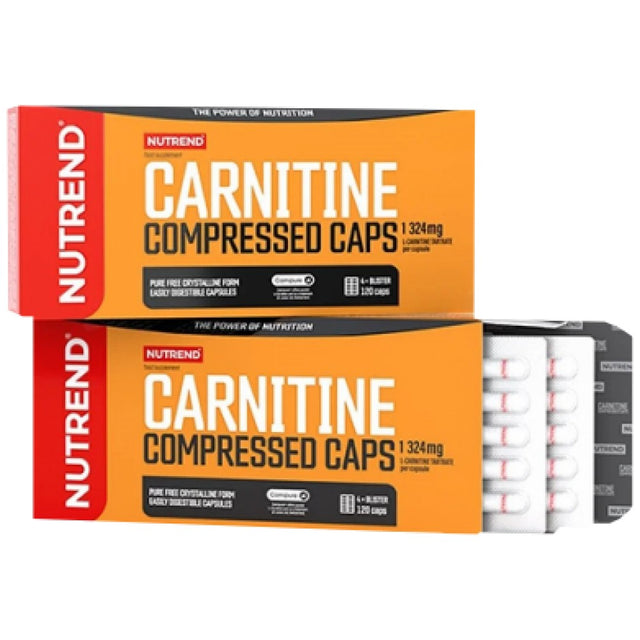 Carnitine Compressed Caps - 120 капсули - Feel You