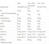 Voltage Energy Cake with caffeine 35g 25 x 35 grams