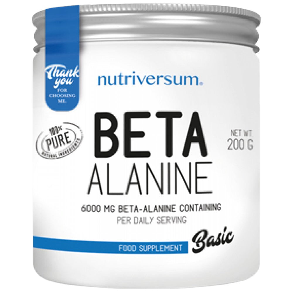 Beta Alanine Pulver | 100% reine - 200 Gramm