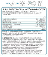 Ca/Zn/mg | Kalcium magnézium cink -képlet - 30 tabletta