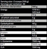 Zlatna linija / Oat obrok / s bjelančevinama, BCAA, glutamin, MCT - 3000 grama