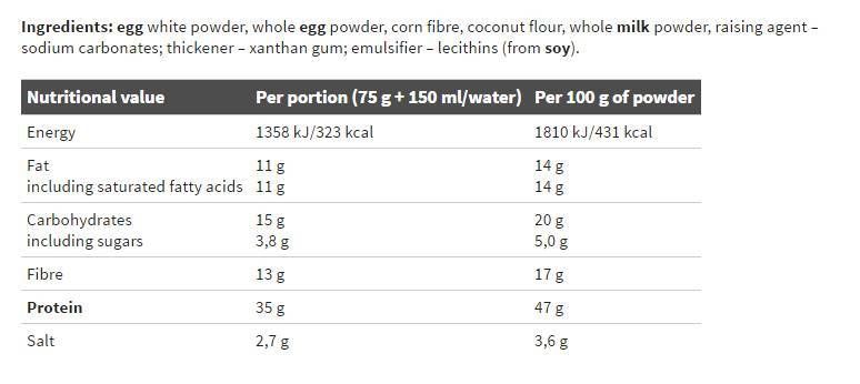 Hi Pro Omelette Gold - 825 grams