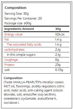 Micellar Casein 600 грама - Feel You