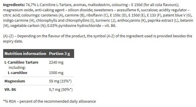 L-Carnitine Xplode - 300 грама - Feel You