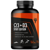 Omega 3 + D3 ištvermė | „Sport Edition 120 Gel“ kapsulės