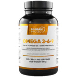 Omega 3-6-9 | Mat Fësch Oil, Flax Ueleg & Sunflower Ueleg - 100 Kapselen