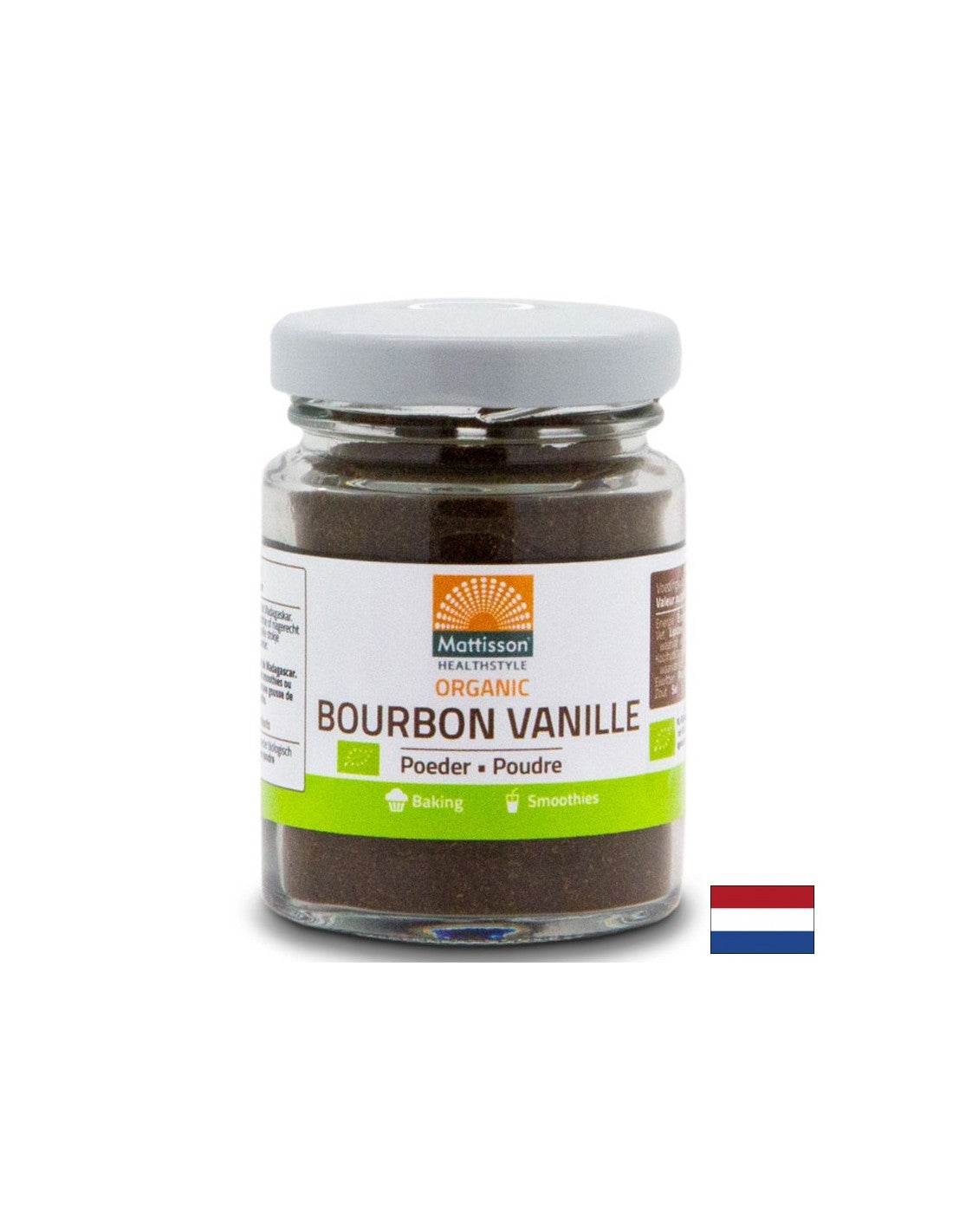 Vainilla Bourbon (orgánica), 30 g <tc>Mattisson Healthstyle</tc>