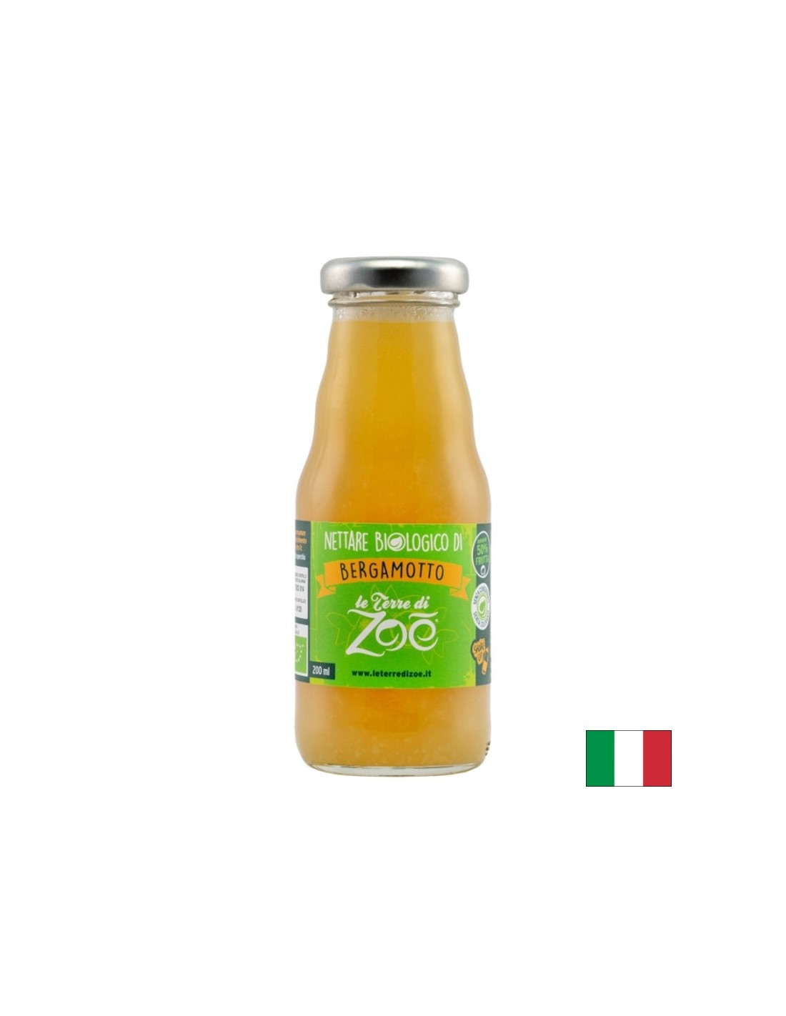 Nettare bergamotto organico, 200 ml