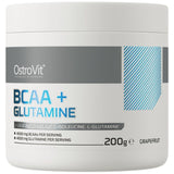 BCAA + glutamiinipulber - 200 grammi