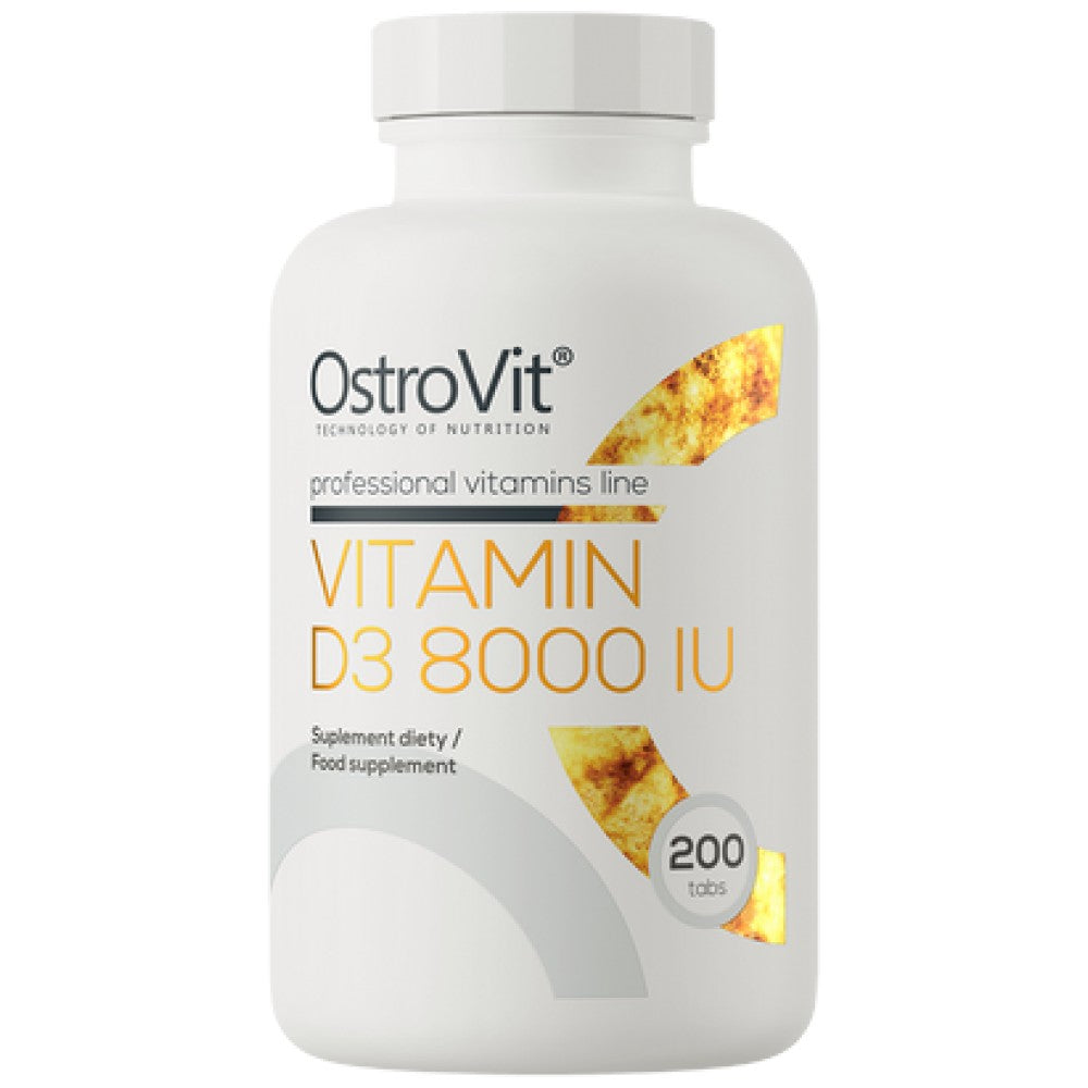 Vitamin D3 8000 IU 200 Pëllen