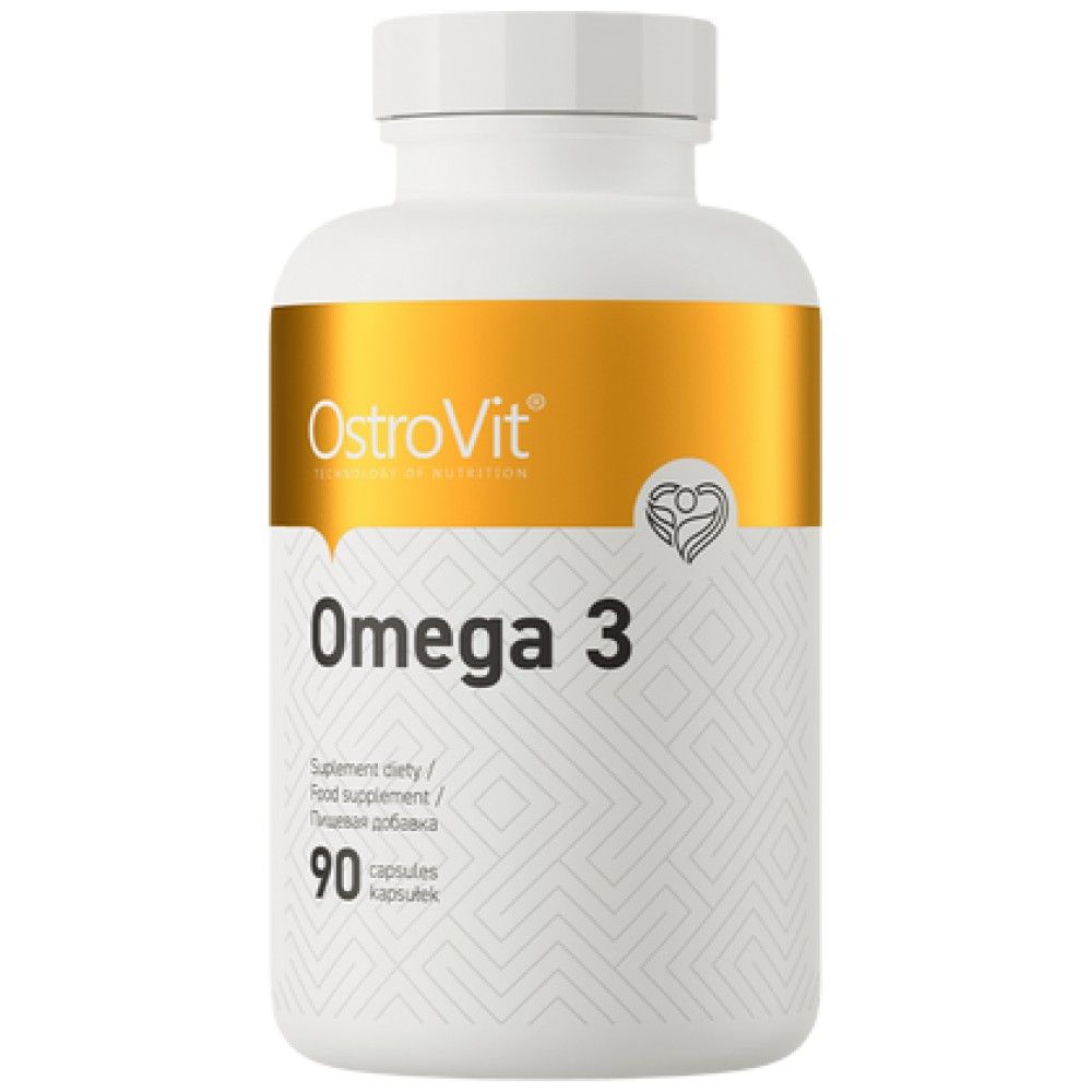 Omega 3 1000 mg - 90 gelio kapsulės