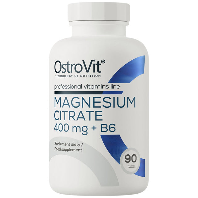 Magnesium Citrate 400 mg + B6 90 Таблетки - Feel You