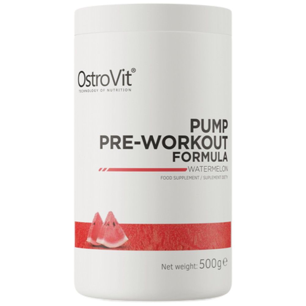 PUMP Pre-Workout Formula - 500 grams