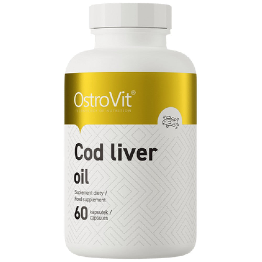 Cod Liver Oil 500 mg 60 Гел капсули