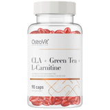 CLA + Green Tea + L-Carnitine 90 Гел капсули - Feel You