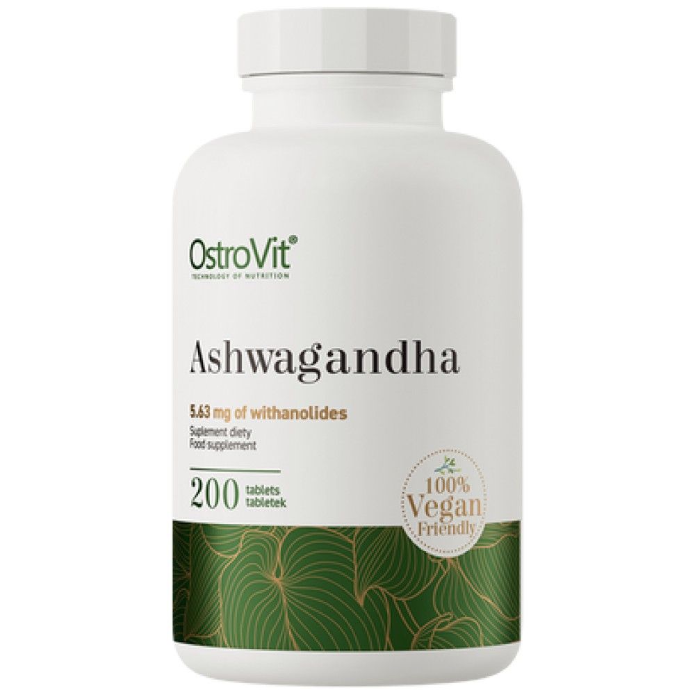 Ashwagandha ekstraktas 375 mg - 200 tablečių