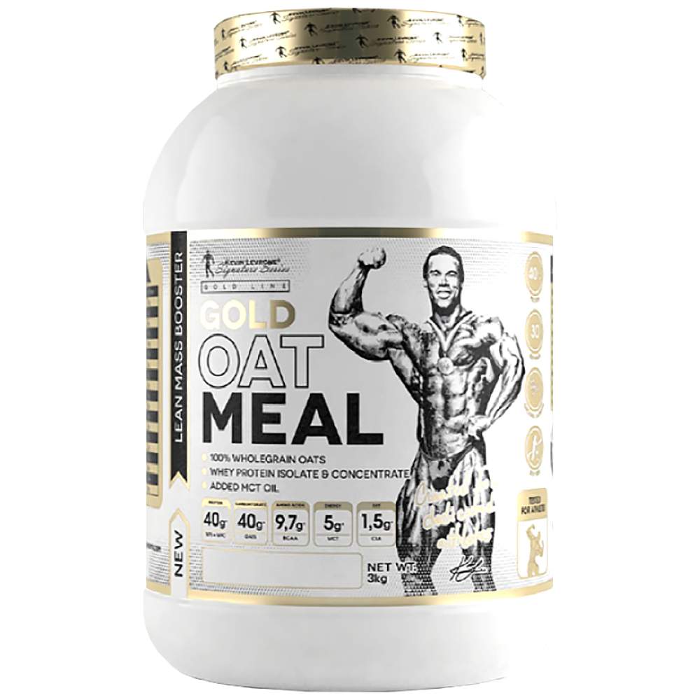 Comida de línea de oro / avena / con proteína, BCAA, glutamina, MCT - 3000 gramos