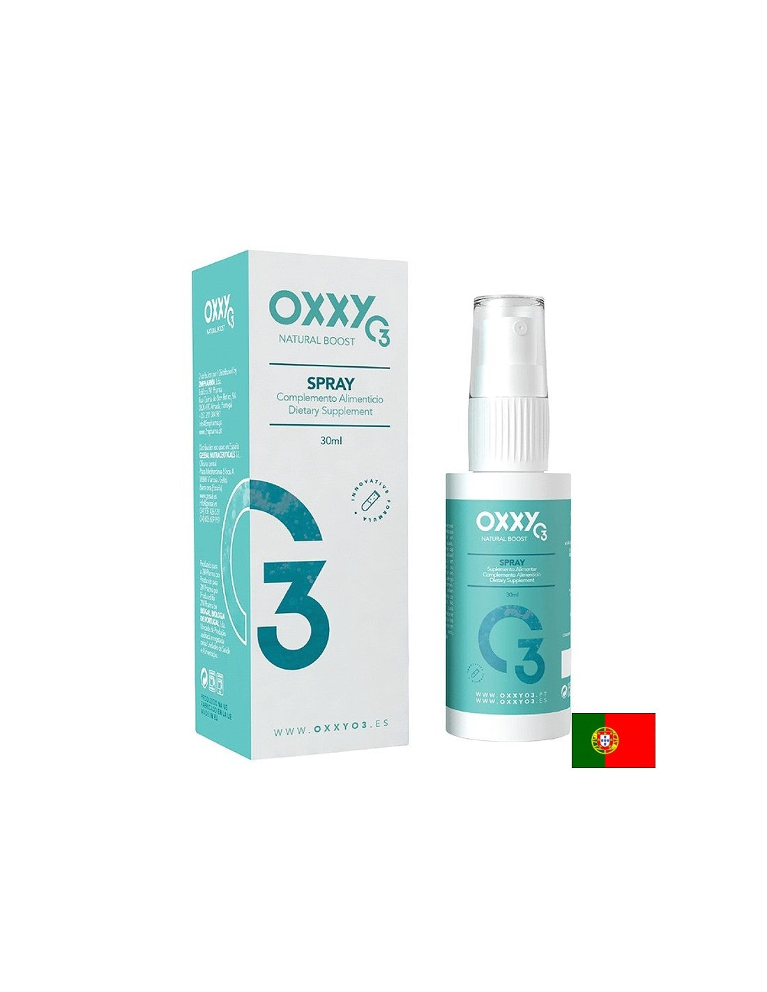 Озониран спрей за гърло при дразнене и с už 30 ml, 30 ml