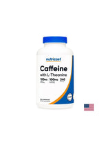 Memory and Concentration - Caffeine + Theanine, 240 capsules