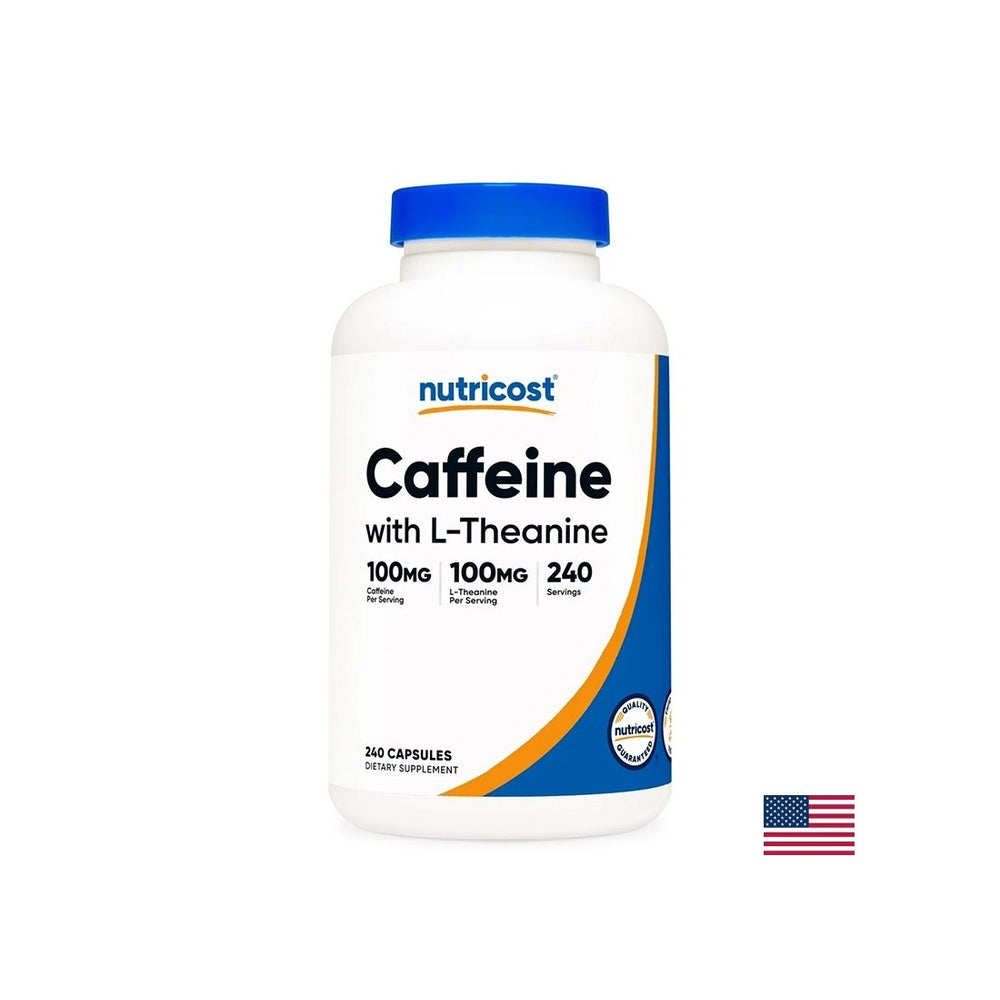 Memory and Concentration - Caffeine + Theanine, 240 capsules