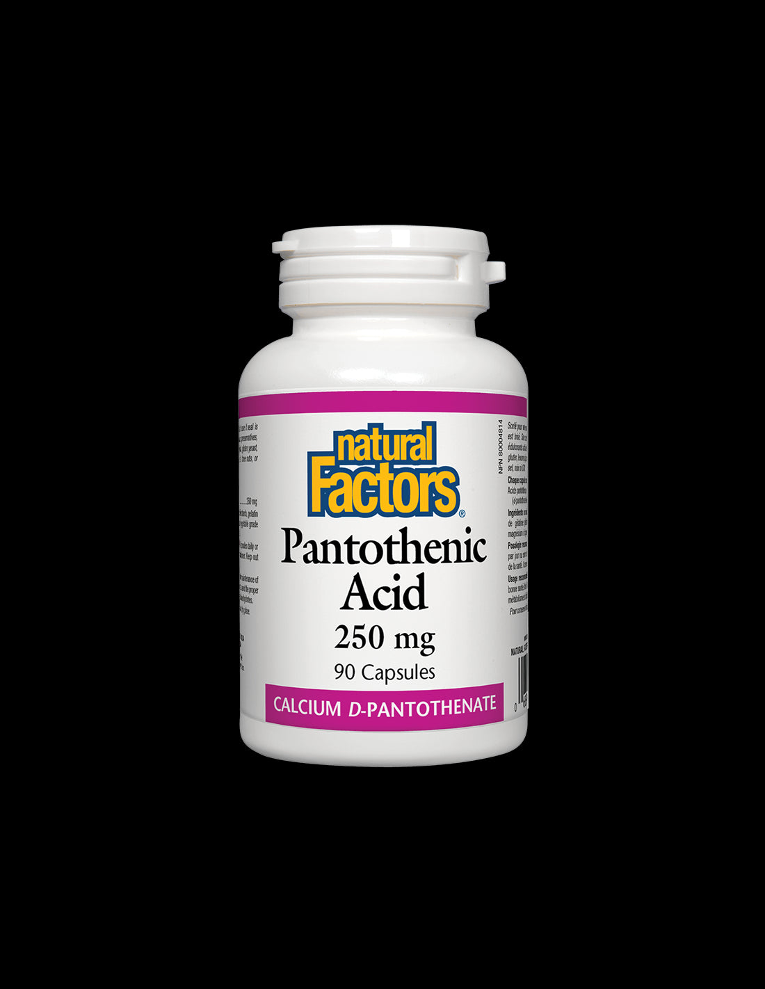 Pantothenic Acid 250 mg - 90 капсули - Feel You