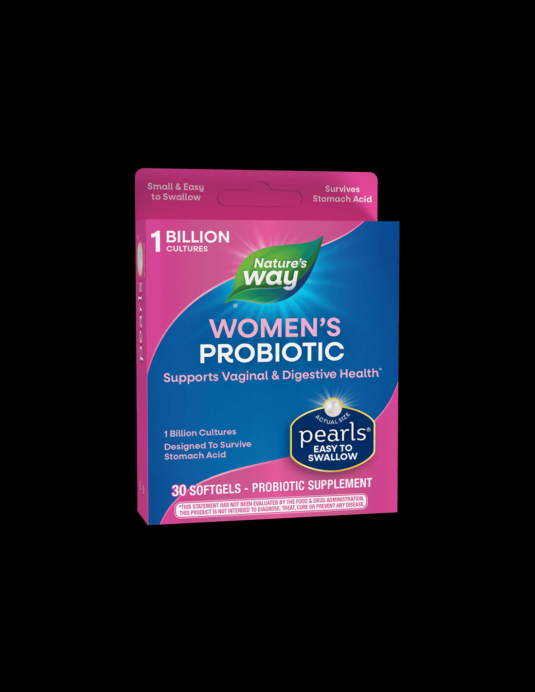 Pearls® Probiotic Women`s/ Пърлс® Пробиотик за жени 1 млрд. активни пробиотиици х 30 софтгел капсули - Feel You