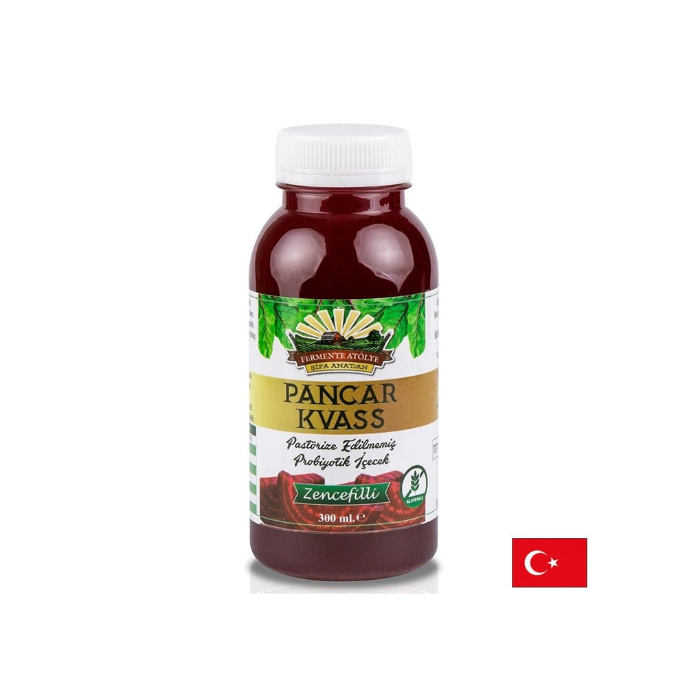 Probiotična pijača iz pese in ingverja - dobra prebava in močna imunost, 300 ml
