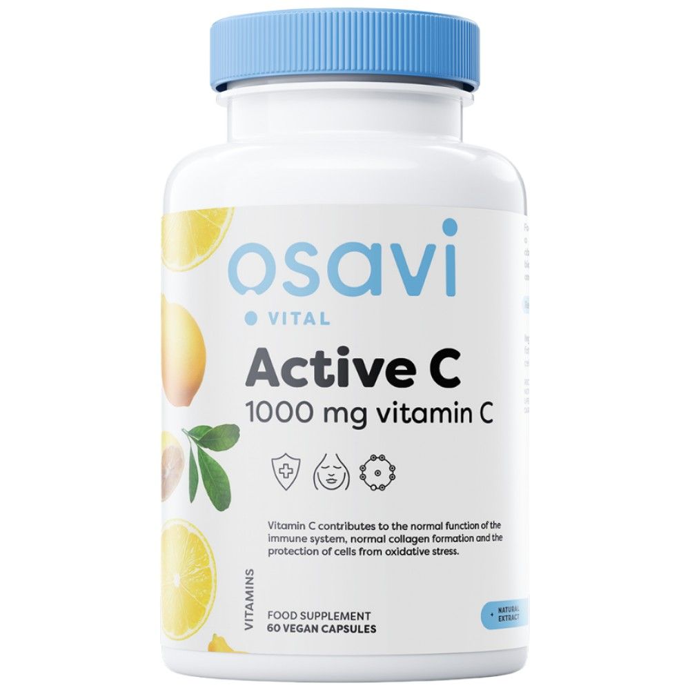 Active C 1000 mg | Pureway -C® with Citrus Bioflavonoids & Acerola - 60 capsules