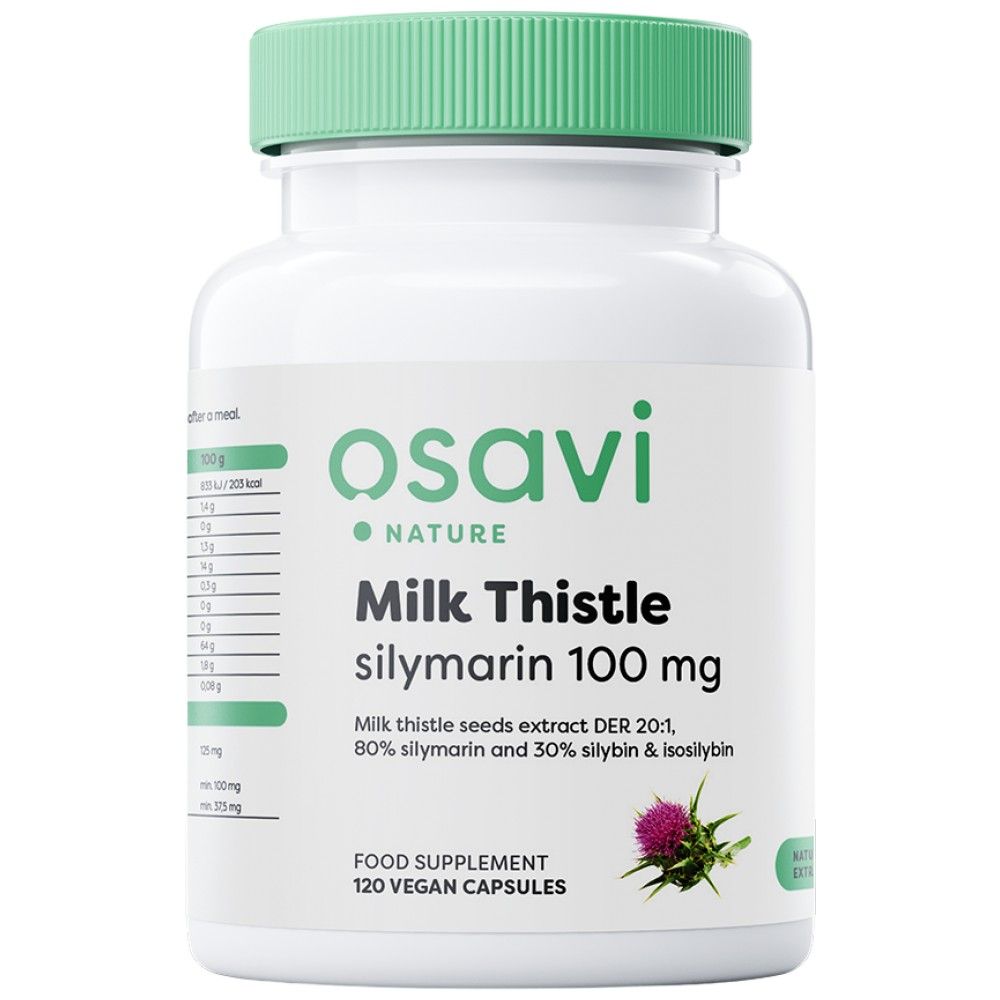 Milk Thistle | Silymarin 100 mg - 120 κάψουλες