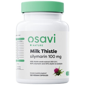 Milk Thistle | Silymarin 100 mg - 120 capsules - Nutra Best Europe