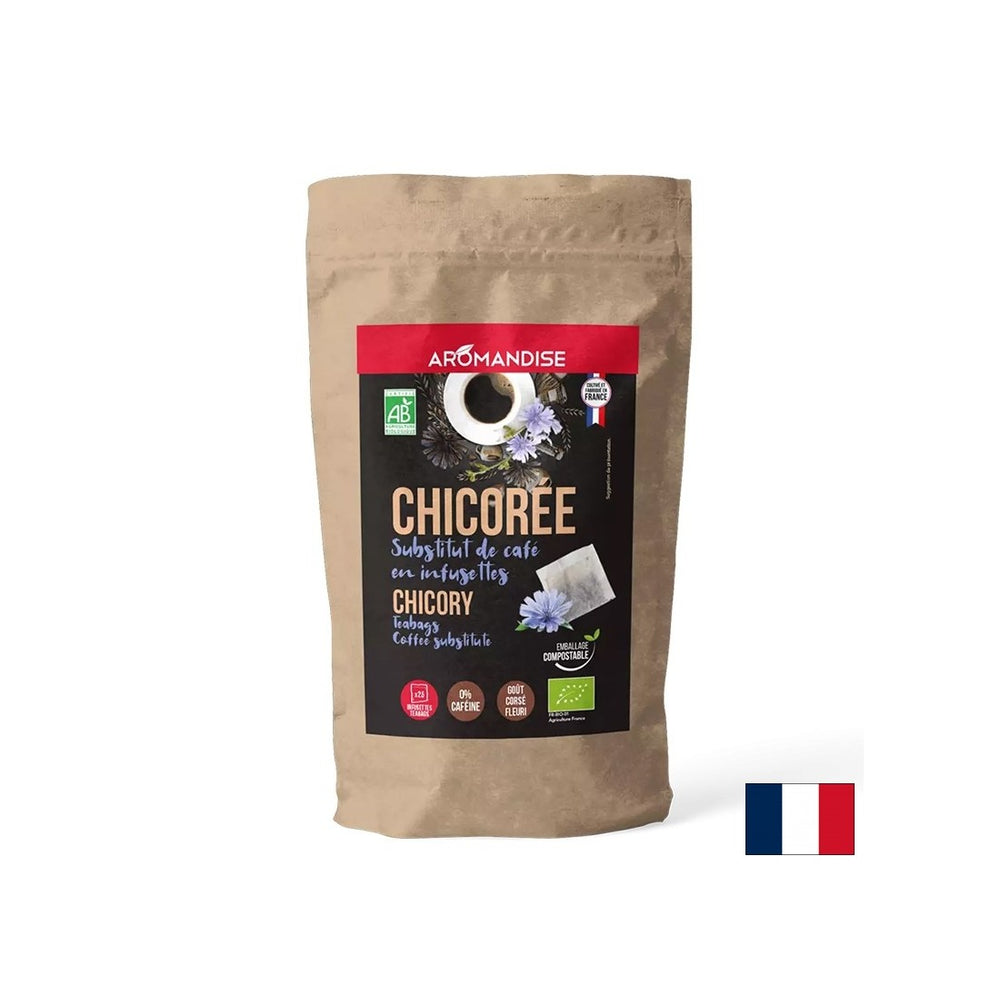 Decaffeinated chicory coffee, 25 filter bags