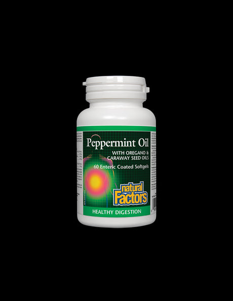 Peppermint Oil with Oregano & Caraway Seed Oils 200 mg - 60 Гел капсули - Feel You