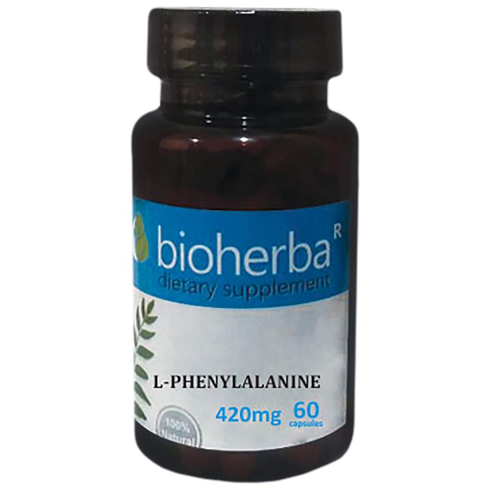 L -Phenylalanine 420 mg - 60 capsules