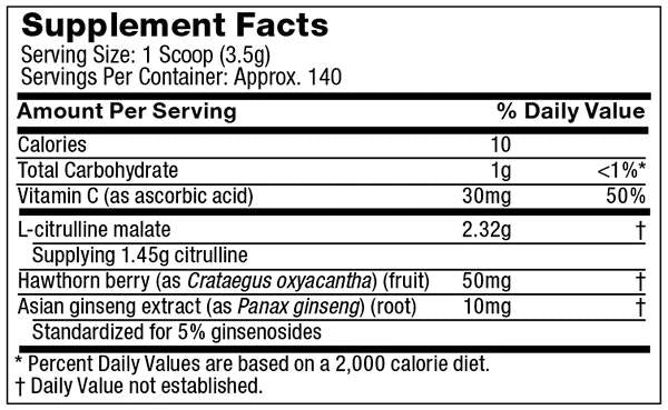 Platinum Citrulline Malate + - 492 grams