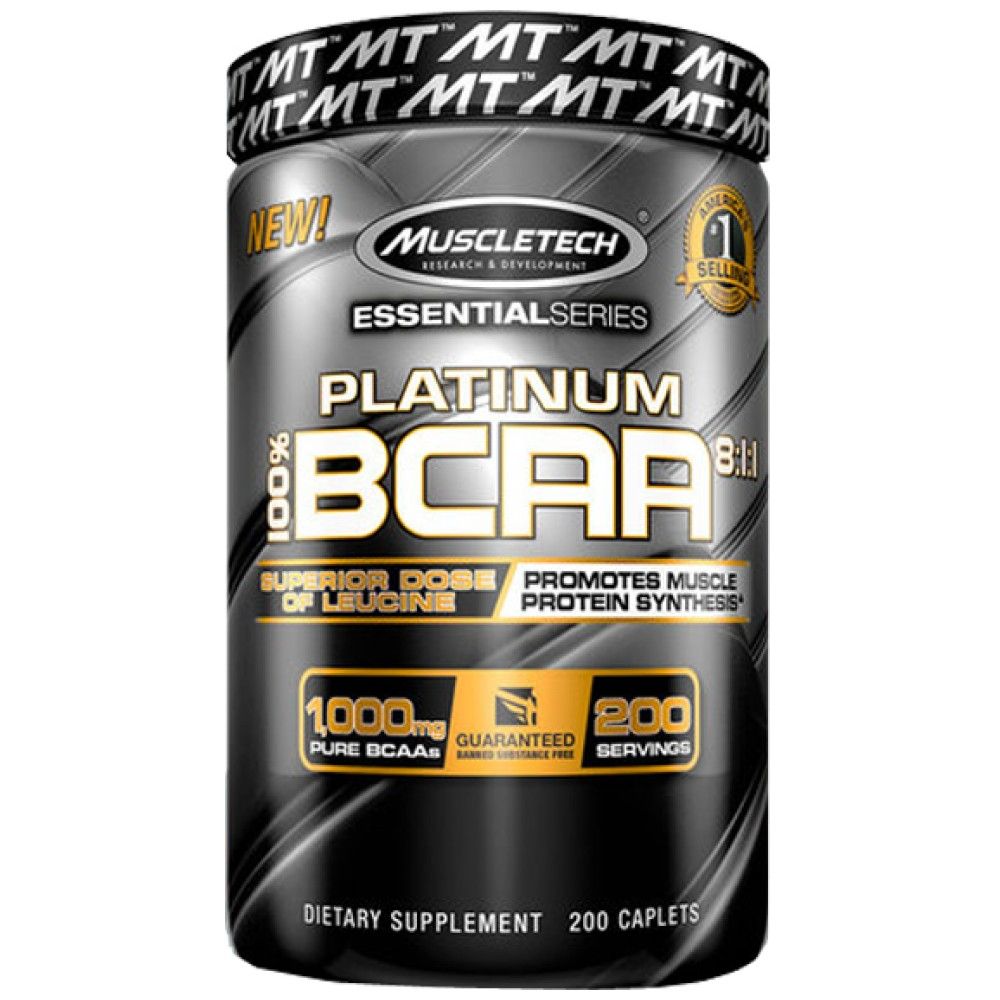 Platinum BCAA 8: 1: 1 - 200 caps