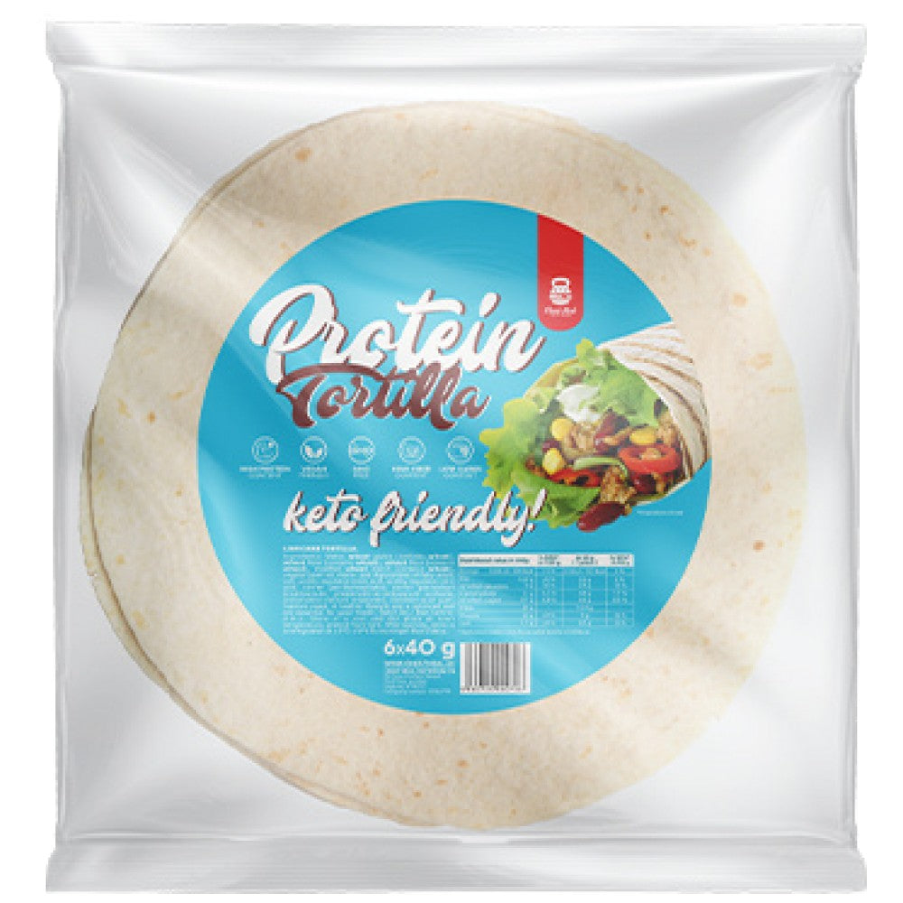 Protein Tortilla | Low-Carb High-Protein ~ Keto Friendly Wraps-6 x 40 (240) grams