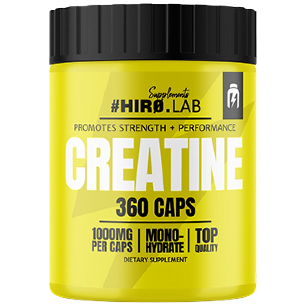 Creatine Monohydrate Caps - 360 capsules