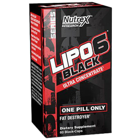 Lipo 6 Black Ultra Concentrate | Extreme Potency 60 капсули - Feel You