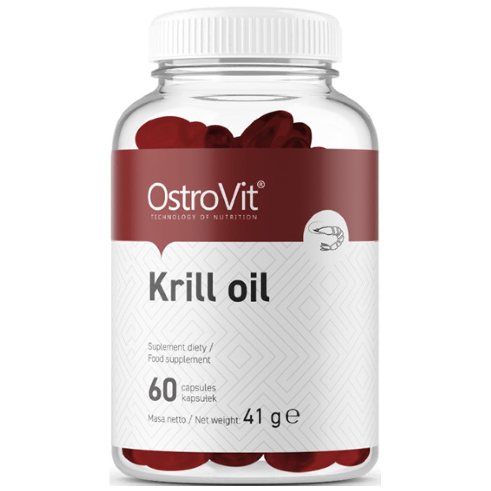 Óleo de krill 500 mg 60 cápsulas de gel