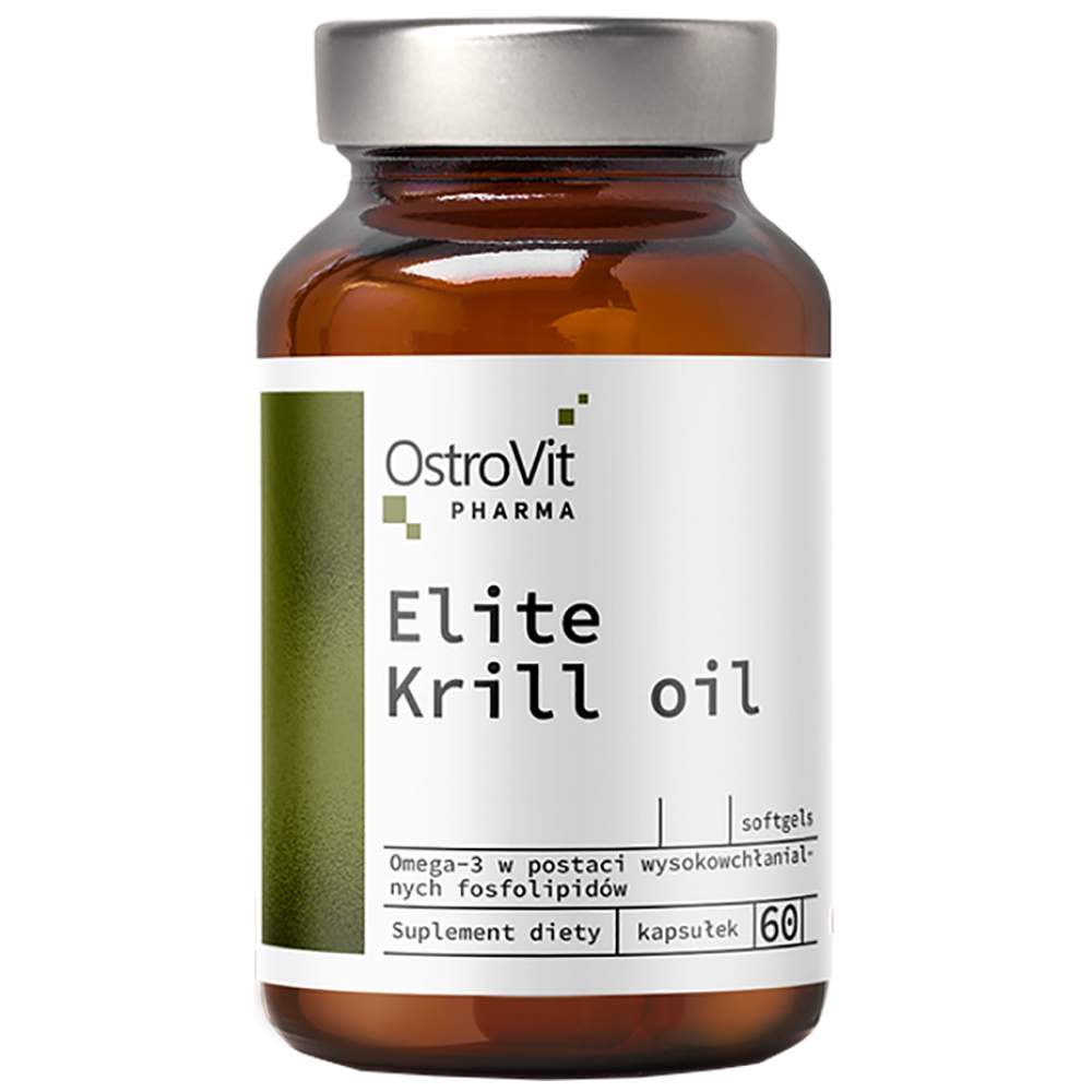 Elite Krill Oil 500 mg 60 gel capsules