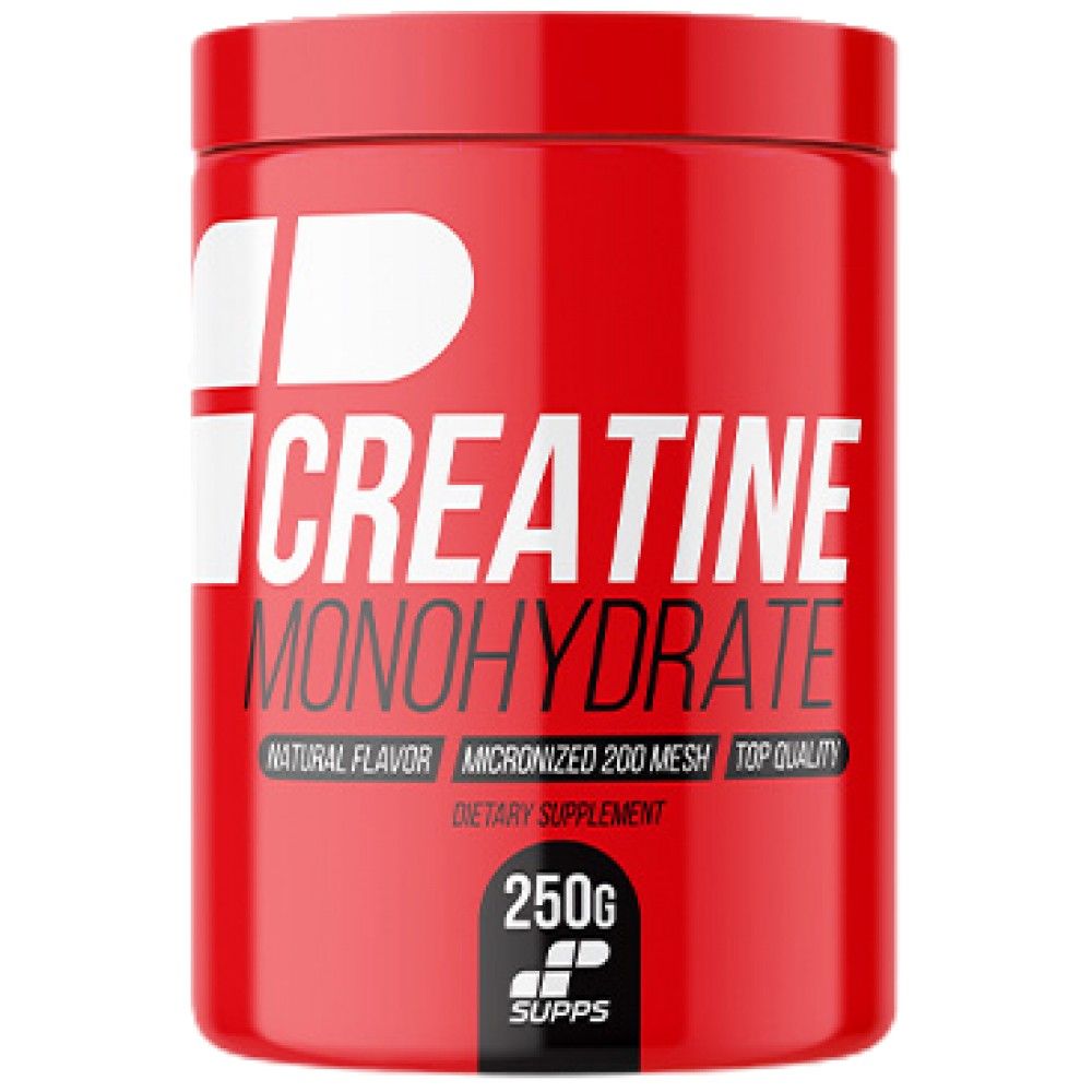 Creatine monohydraat 200 mesh | Micronized creatine - 250 gram