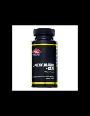 Reduces stress and appetite - L-phenylalanine + Gaba, 90 capsules - Nutra Best Europe