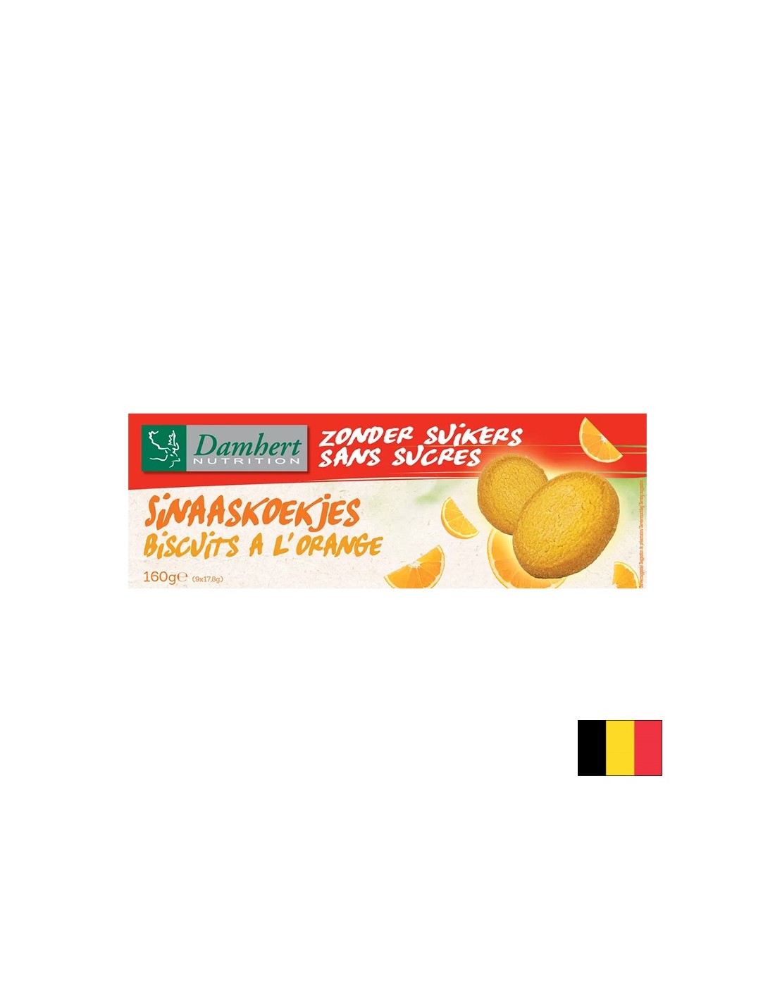 Sugar-free orange cookies, 160 g
