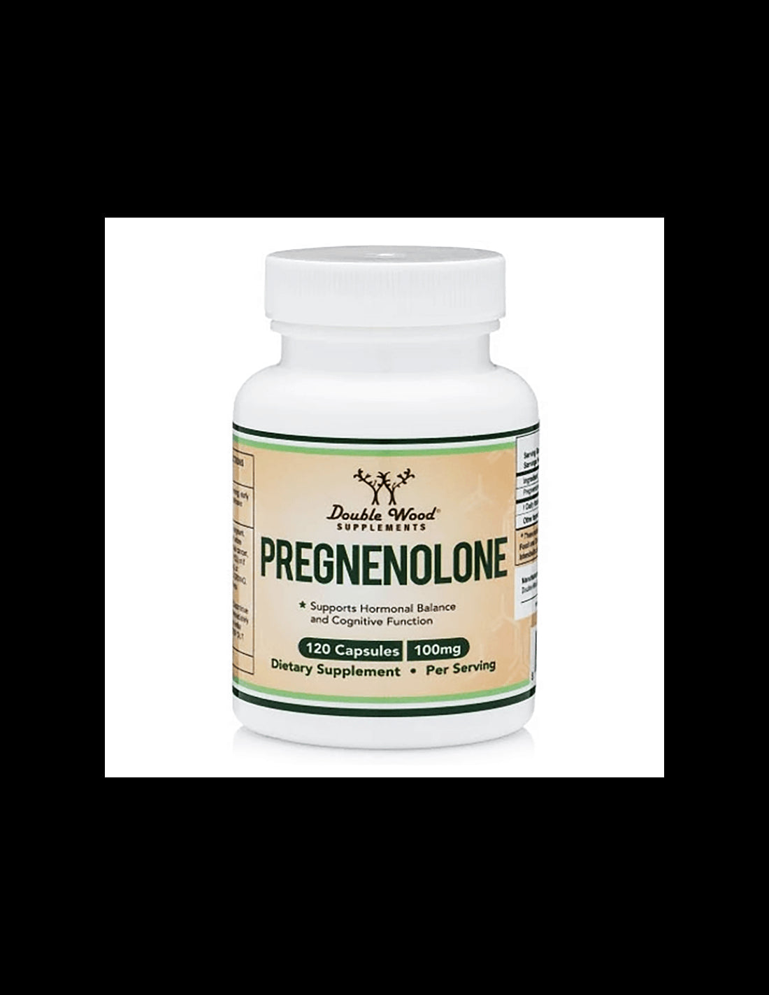 Pregnenolone/ Прегненолон, 120 капсули Double Wood - Feel You