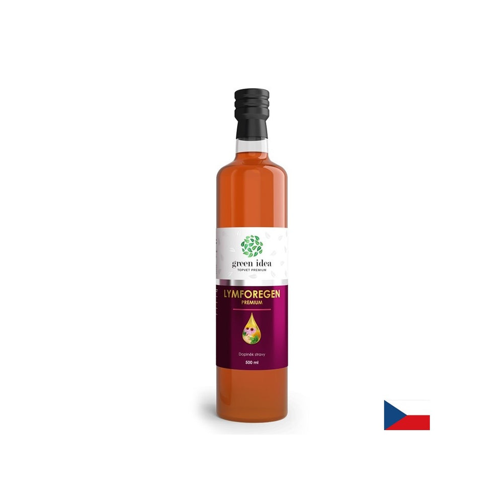 Herbal syrup for detox of the lymphatic system - With ginger, dandelion, nettle and echinacea, 500 ml, 33 doses
