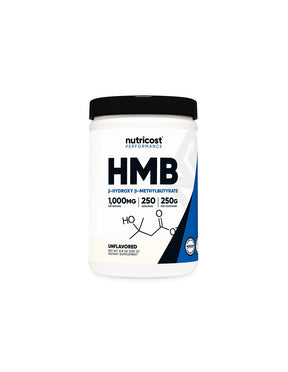 For active sports - HMB (Beta-hydroxy Beta-methyl butyrate), 250 g of powder - Nutra Best Europe