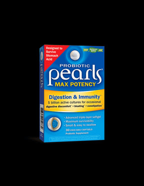 Probiotic Pearls Max Potency Digestion & Immunity / Pearls probiotic digestion and immunity, 30 softgel capsules Nature's Way - Nutra Best Europe